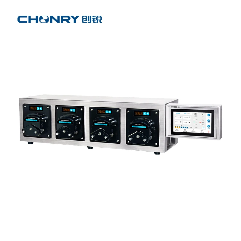 Dispensing Filling System Peristaltic Pump Max 2L/Min per Channel for Pharmeceutical Food Cosmetic Industries UTF01
