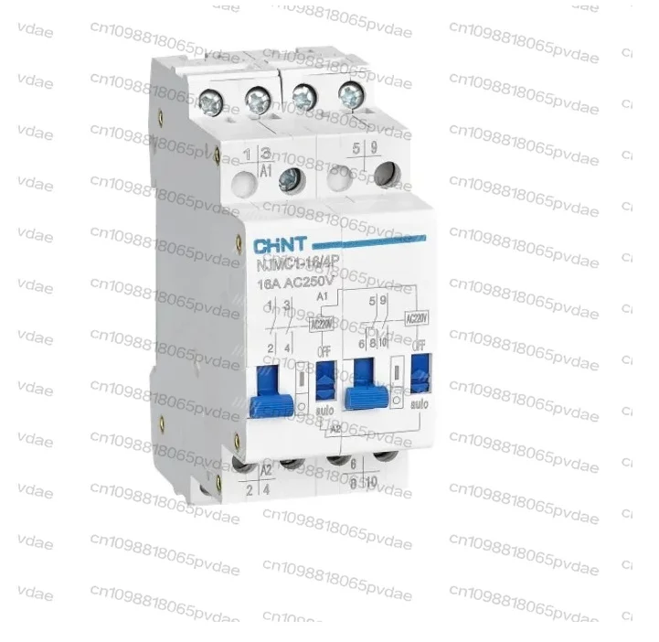Импульсное реле NJMC1-16 1P 2P 3P 4P DC 24V AC 220V, 16А, твердотельное, с импульсным сигналом, реле напряжения 220В