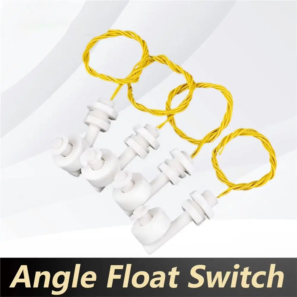 1Pc PP Plastic Side Mount Float Switch Corrosion Resistant 0-110V Water Tank Float Switch Liquid Level Sensor Water Tank