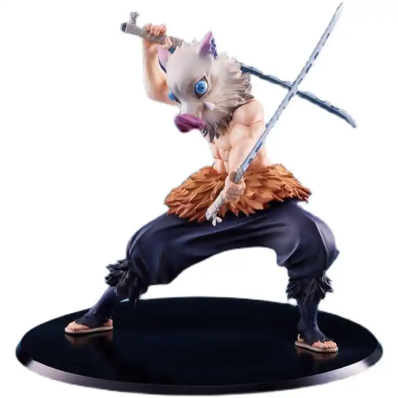 Bandai – figurine originale Demon Slayer, Hashibira Inosuke, modèle de jouets pour garçons, cadeaux, boîte originale, figurine d'action