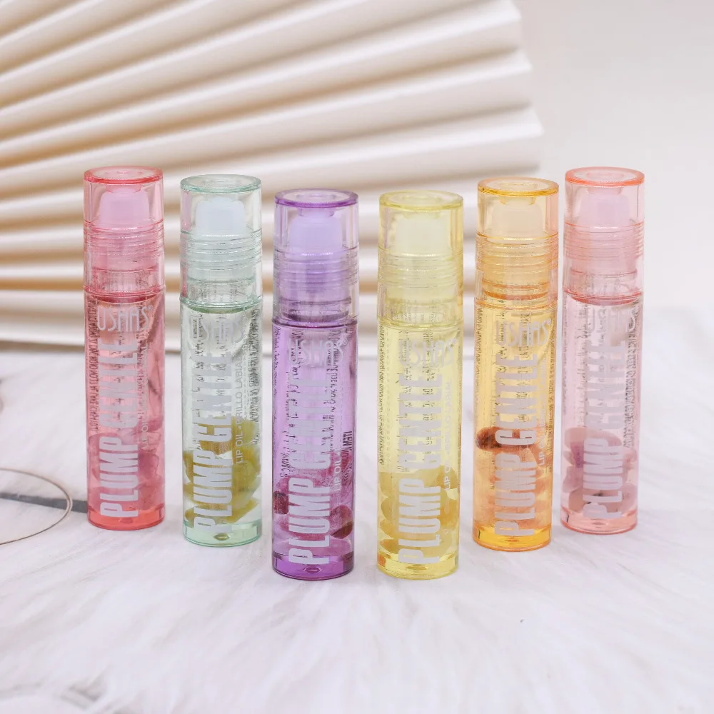 12Pcs/24Pcs Transparent Lip Gloss Clear Moisturizing Lip Jelly Smooth Hydrating Lip Oil Anti-wrinkle Lips Care Wholesale