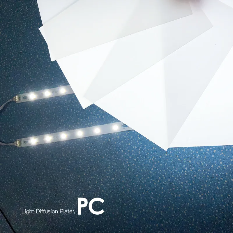 Thick 1/1.5/2/3/4/5mm Milk White Frosted PC Diffuse Transparent Sheet Acrylic Board Photography High Transparency Light Plate