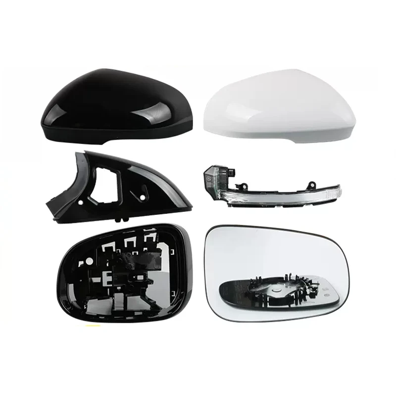 Rear Heated Mirror Cover Glass Frame Turn Signal Light Bottom Lower for Jaguar XF XE 2009 2010 2011-2021 XJ XK F-Type E-FPACE