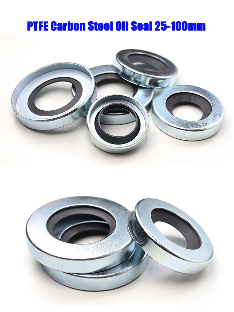 PTFE-Kohlenstoffstahl-Öldichtung 25-100mm – Hochtemperatur-/Hochdruck-Wellendichtung für Heißölpumpen/Luftkompressoren (Verschleißfest) – Detail 6