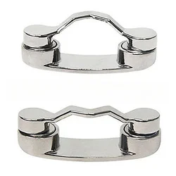 Multi-function Portable Magnetic Eyeglass Clips Holder Hang Brooches Pin Zinc Alloy Magnet Glasses Headset Line Metal Buckle