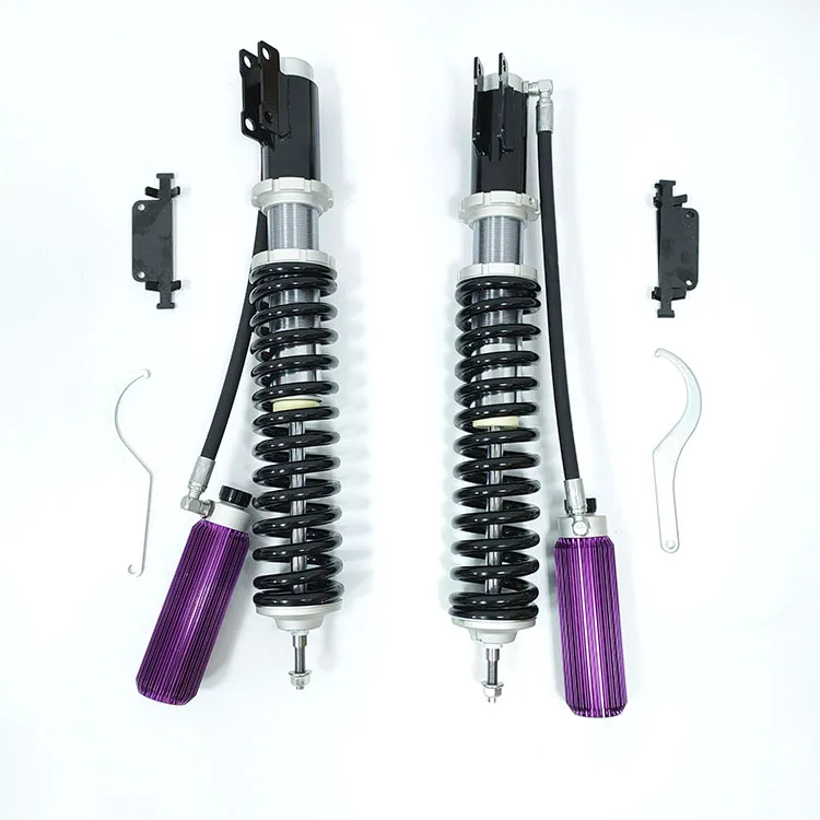 PAJEROioss 2 inch 8 section adjustable coilover 4x4 lowering springs shocks