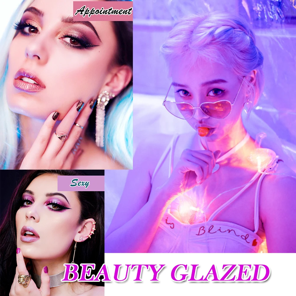 

Beauty Glazed 39 оттенков мерцающие матовые блестящие тени для век Палитра оттенков пигментированные тени для век Теплые цвета TSLM1