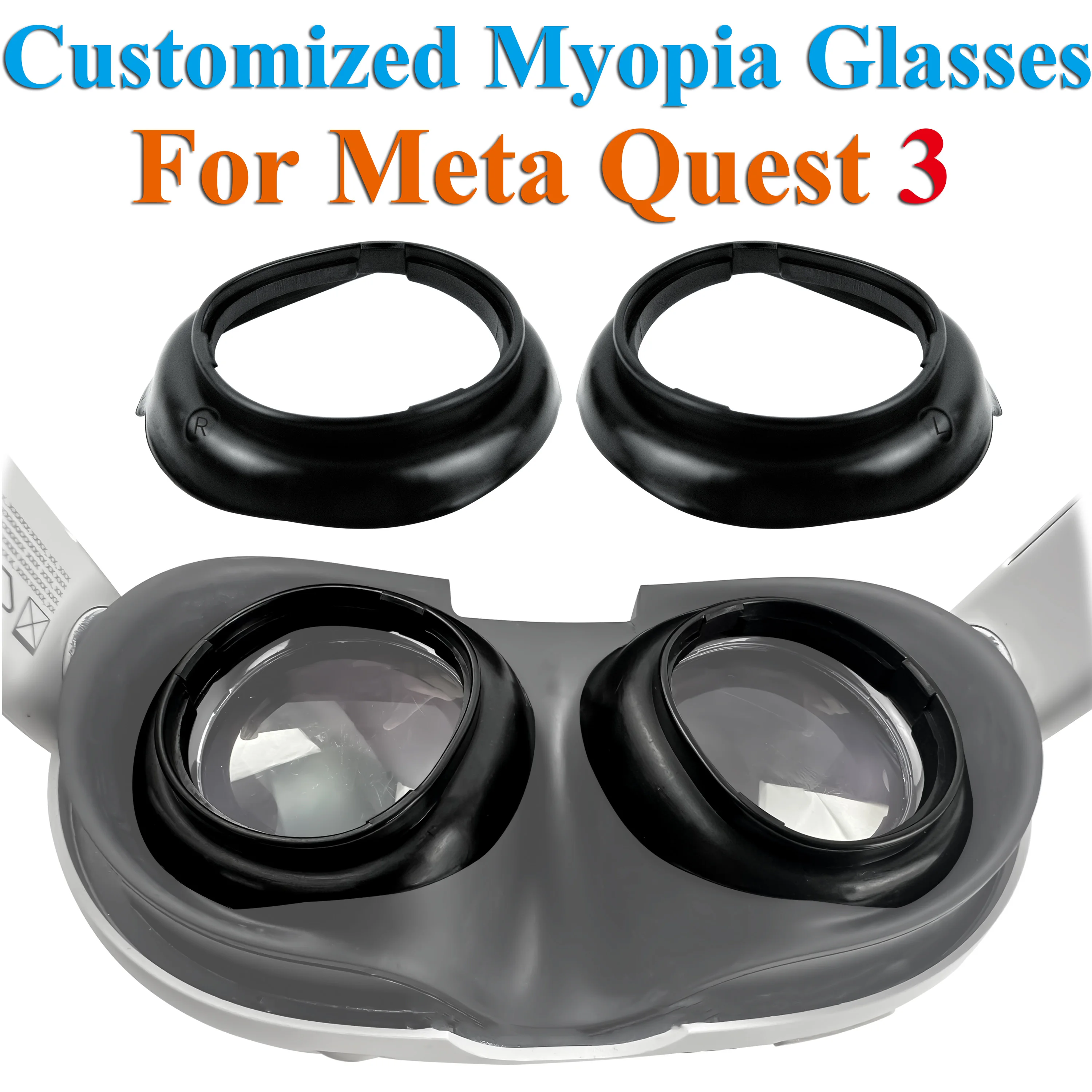 عدسة مخصصة لنظارات قصر النظر ، نظارات طول النظر ، إطار حجب الضوء الأزرق ، درجة التخصيص ، ACC ، السعي الفوقي 3