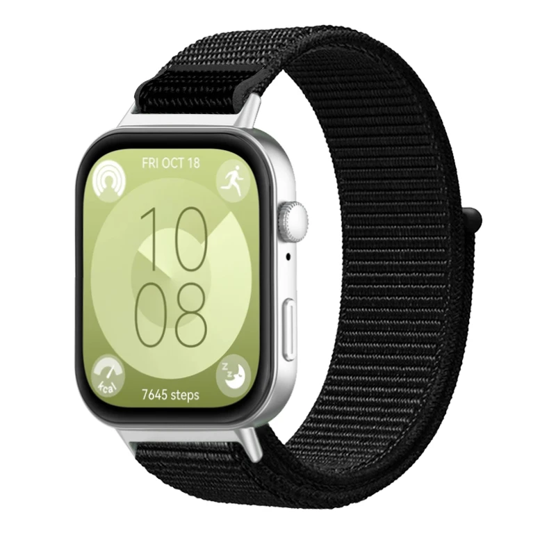 

Ремешок нейлоновый для смарт-часов Huawei Watch Fit 3, сменный спортивный браслет, браслет для Huawei Watch fit3