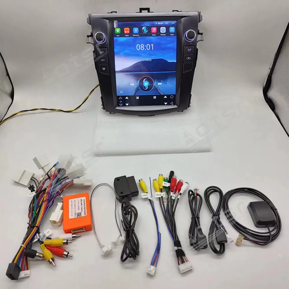 

9.7'' Android 13 for Toyota Corolla 08-12 Touch Car Screen Navigation Apple Carplay Car Radio DSP BT Multimedia Player 4G GPS 8G