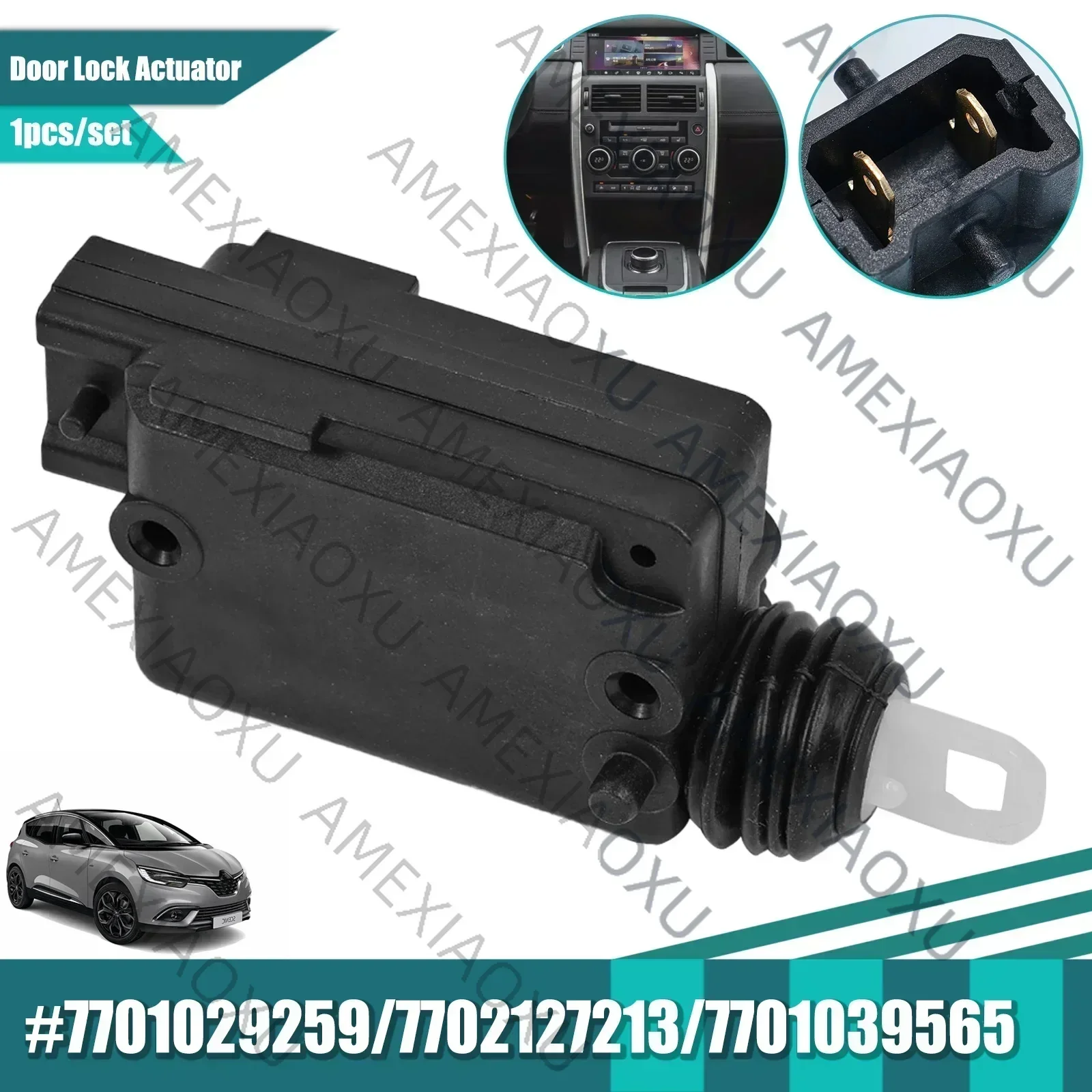 WANWUXIN 7701029259 7702127213 7701039565 7700712901 7702127962 Central Locking Motor Door Lock Actuator For Renault Scenic Mega