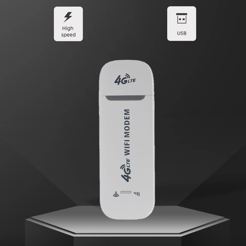 4G LTE draadloze WiFi-router, USB Pocket WiFi-hotspot 150 Mbps USB-modem voor thuiskantoor WiFi dagelijks gebruik