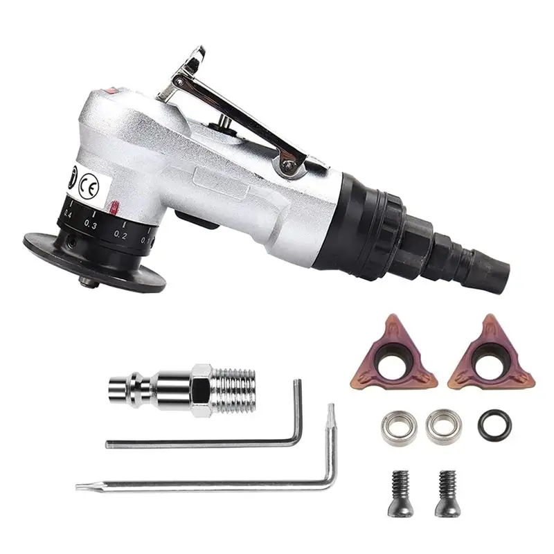 

Пневматический мини-станок для снятия фаски AB46-2 2-в-1, пневматический инструмент для снятия фаски с металлических круглых углов, для создания дуговых углов под 45 градусов, прост в использовании.