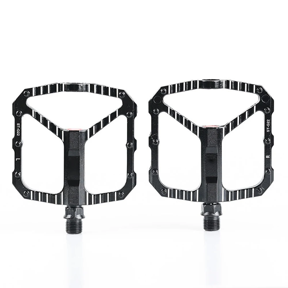 Bicycle Pedals Aluminum Alloy Double DU Bearing Pedals For Riding Bicycle Pedals Cycling Platform Classic Accessories