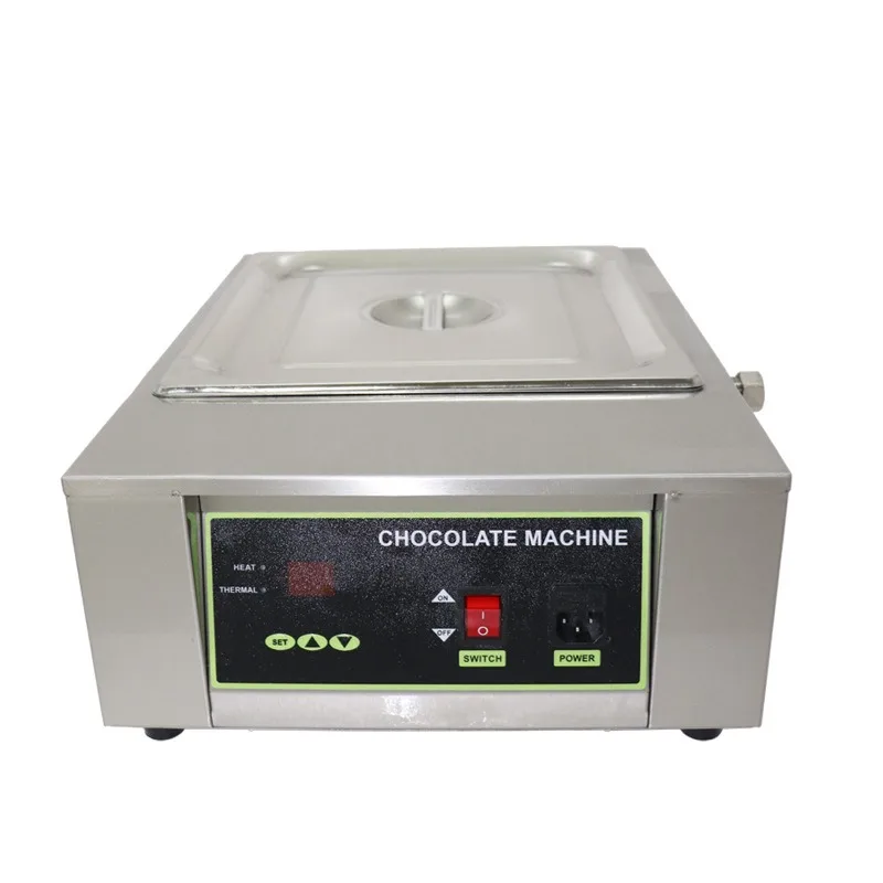 Commercial Chocolate Melter Tempering Machine Digital Display 3 Models Chocolate Melting Heating Machine