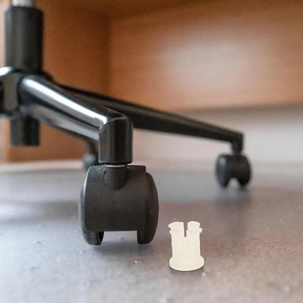 50Pcs Caster Sleeve Office Chair Stem Insert Compact Replacement Game Chair Accessories Scratch Resistant Protection Socket