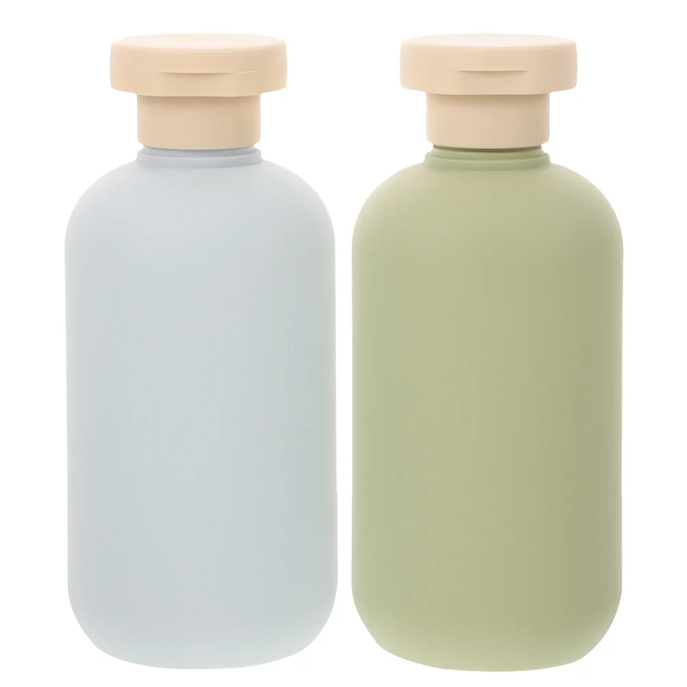 2 Pcs Lotion Bottle Skin Care Containers Cream Jars Travel Shampoo Hair Oil or Moisturizer Dispenser Body