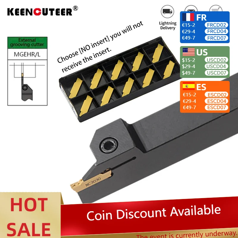 

1 шт. MGEHR1212-1,5 / 2/3 держатель инструмента для нарезания канавок 10 шт. Карбидная вставка MGMN MGEHR с ЧПУ с прямым хвостовиком внешний токарный инструмент токарный станок обработка металла инструмент