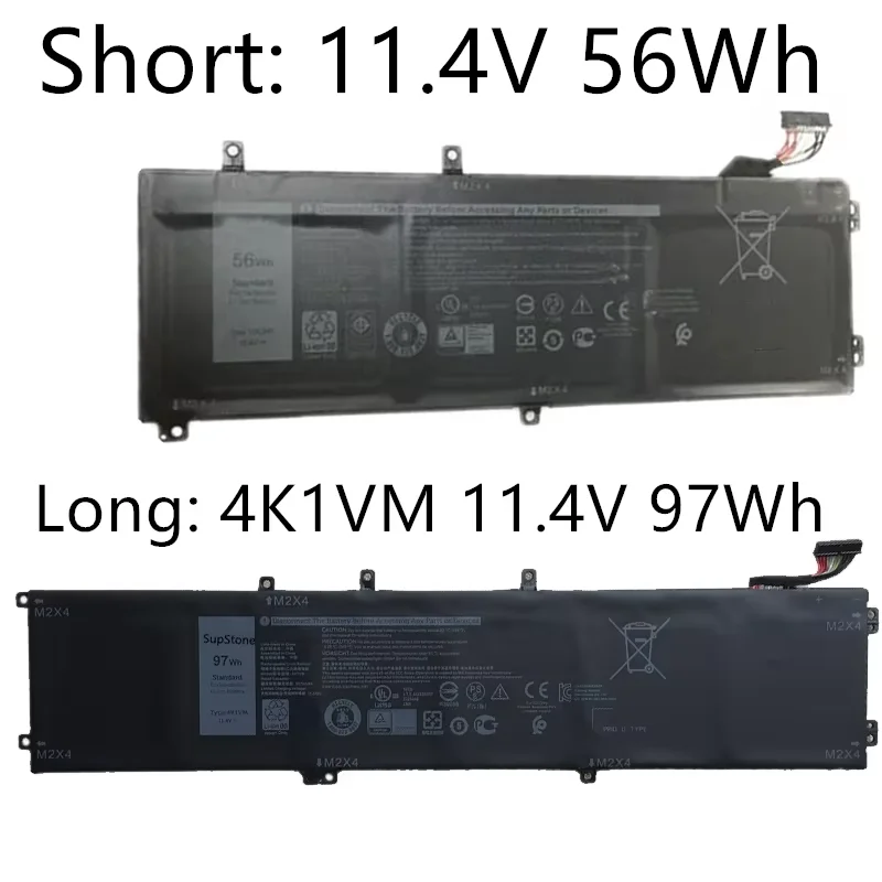SupStone 4K1VM Laptop Battery For Dell G7 17 7700 0W62W6 0NCC3D