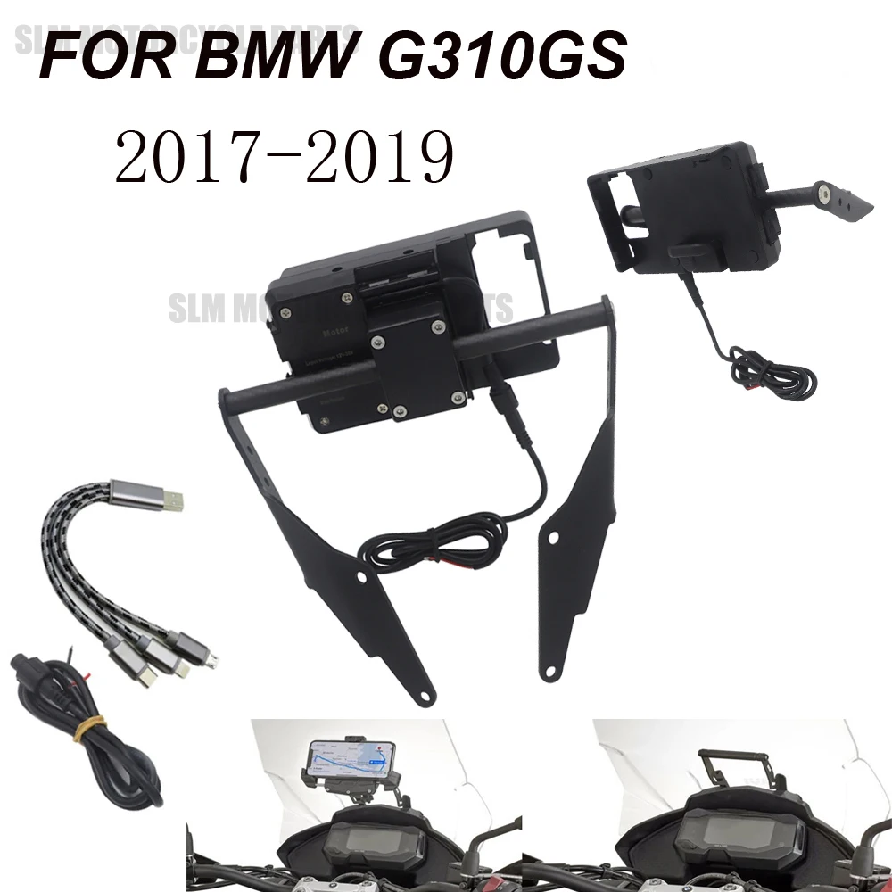 

Motorcycle GPS Smart Phone Navigation Mount Bracket Fit for BMW G310GS G310R G 310 GS G 310 R 2017 2018 2019 2020 2021 2021
