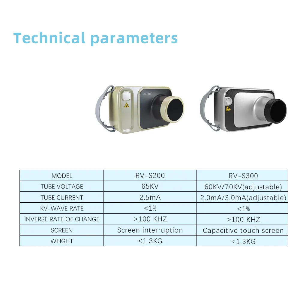 JINGT Dental X-ray Equipment Screen Image X-ray Machine Imaging System  Portable Dental X-Ray Unit Wireless High Frequency Porta