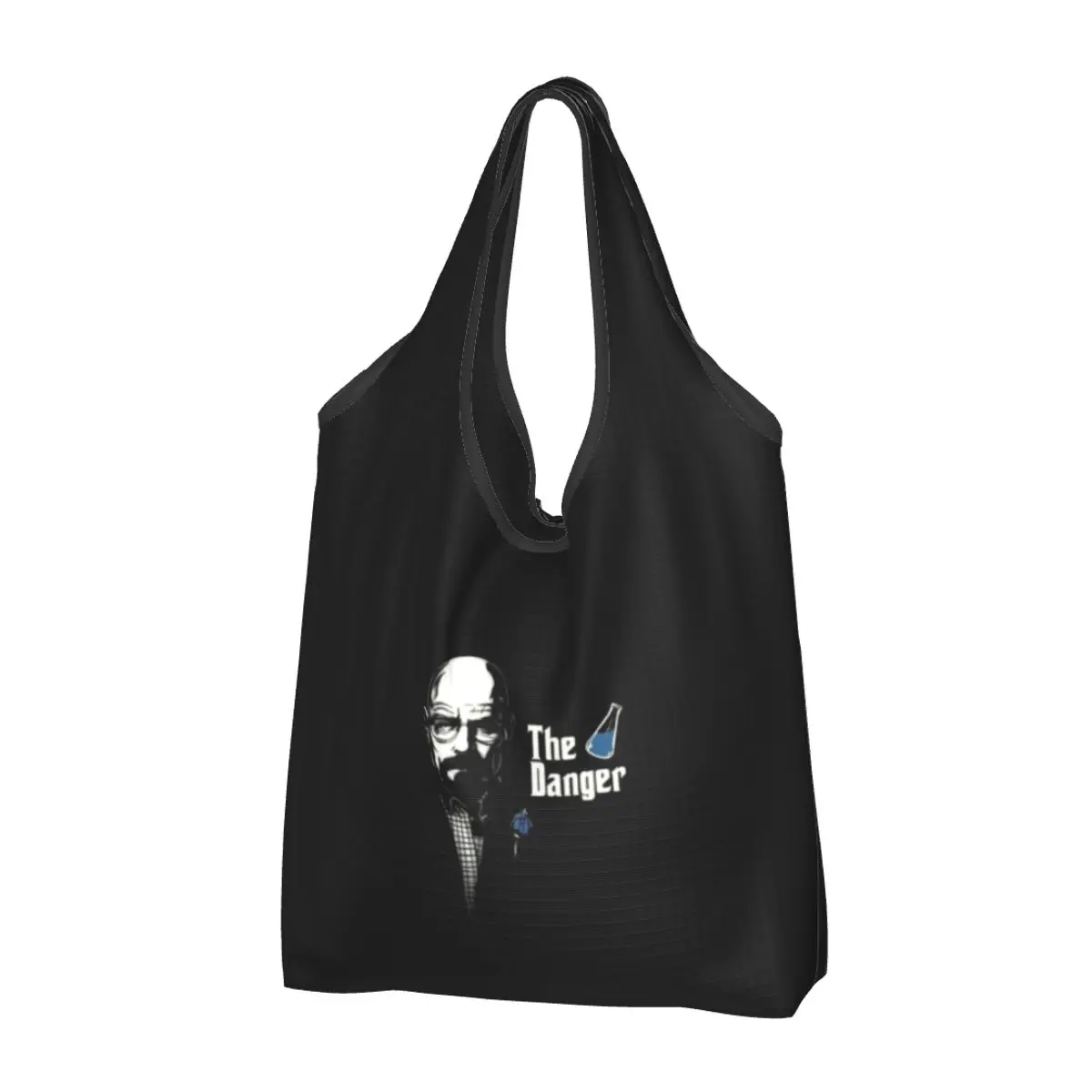 Reusable The Danger Heisenberg Shopping Bag Women Tote Bag Portable Breaking Bad Walter White Grocery Shopper Bags