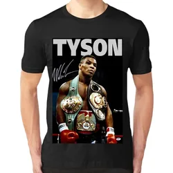 2024 Boxer Mike Tyson Memorializes Boxing T-shirt Boxing Fans'Short Sleeves Unisex T-shirts Mans Clothing Tops OT-005