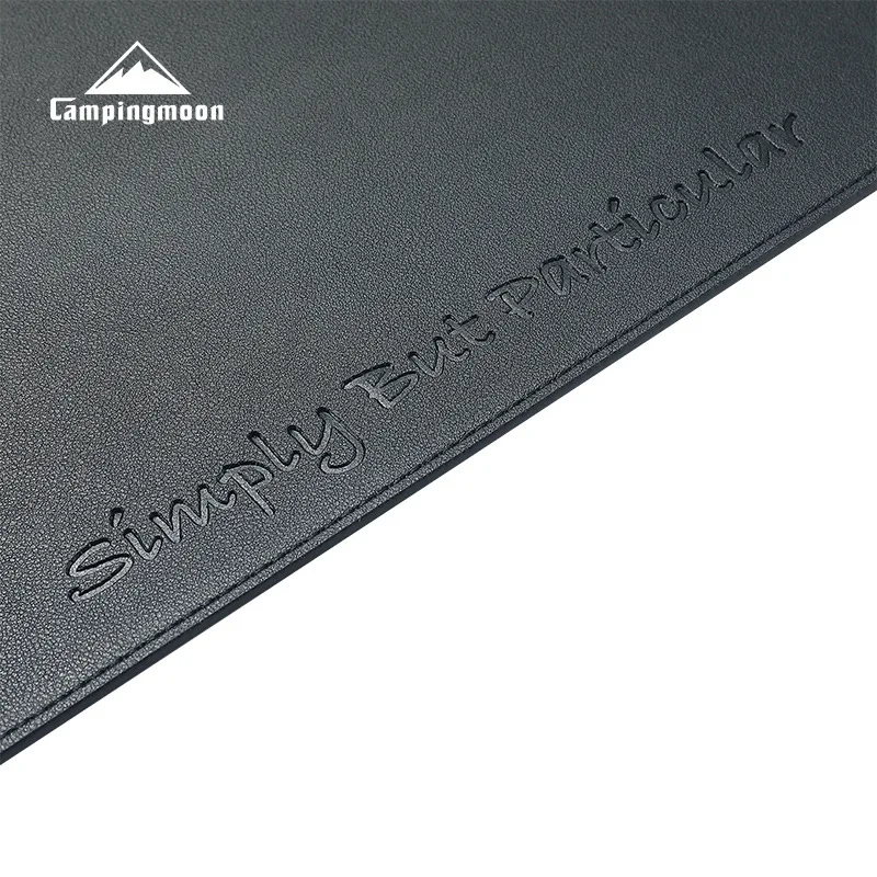 CAMPINGMOON Camping Outdoor Artificial Leather Multi purpose Folding Table Mat Durable, Waterproof, Anti scald Table Mat