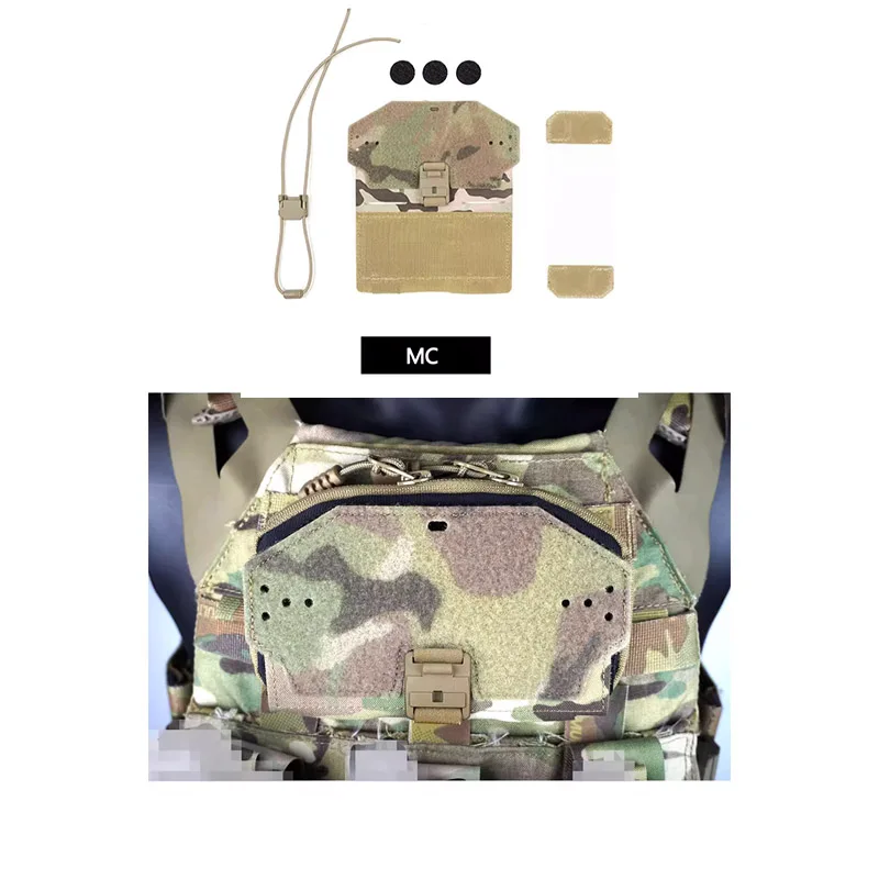 DMgear Multicolor Tactical Universal Phone Mounting Board Chest Bag FCSK Molle Smartphone Bag Hunting Equipment Accessories