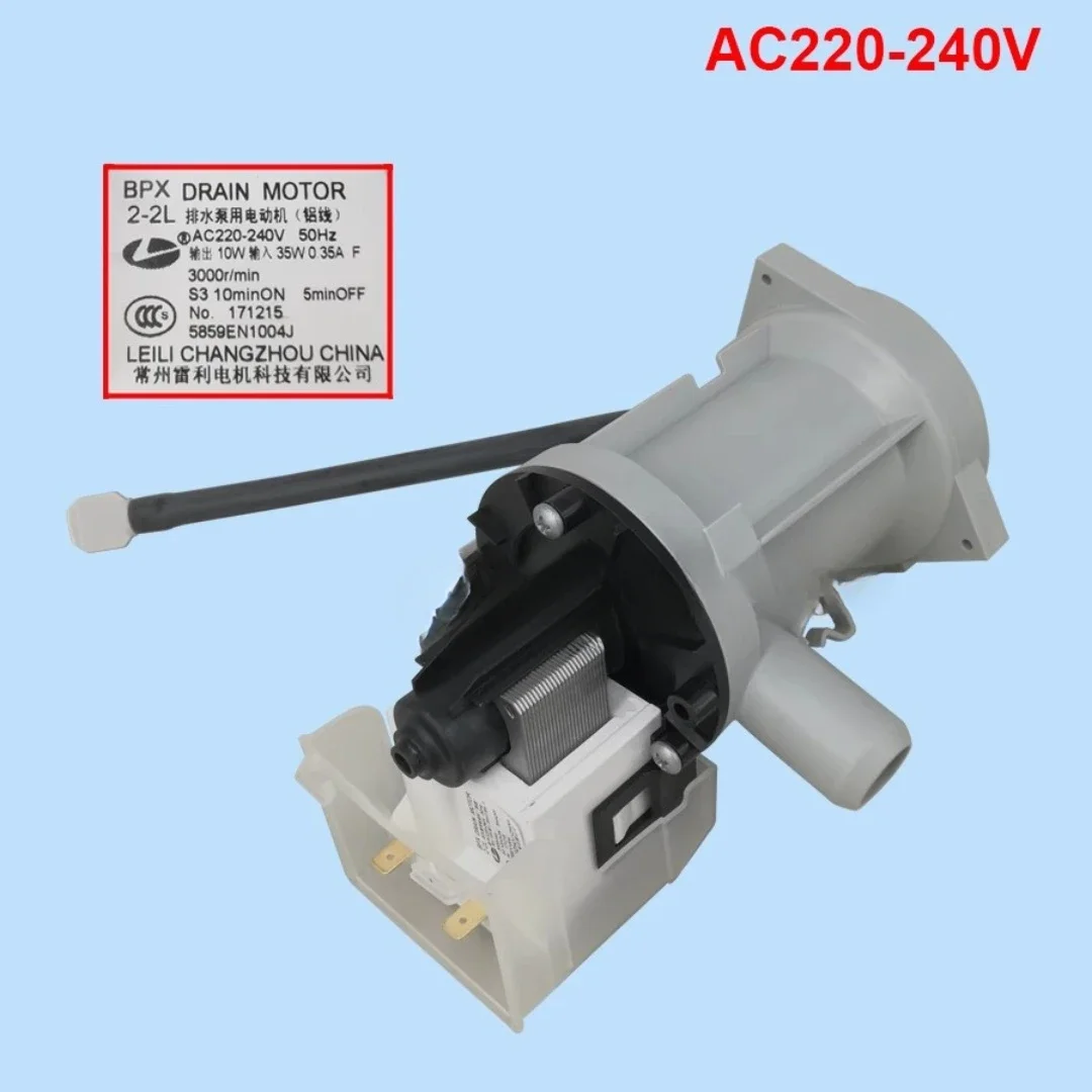 

Совершенно новый оригинальный сливной насос BPX2-2L для барабанных стиральных машин, модель 5859EN1004J