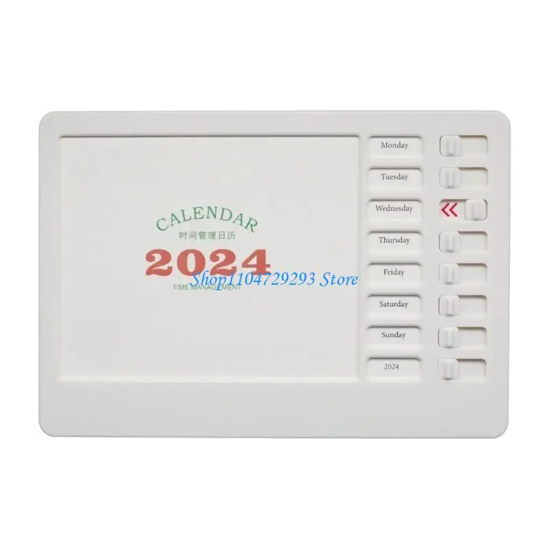 Y2GD Desk Calendar Memo Board Monthly Calendar Weekly Planner with 51 Sheets Weekly To do List Cardstock and Checklist Board