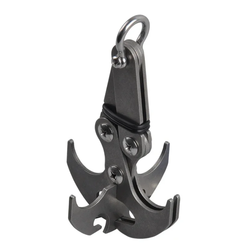 Novel Falled Object Grab Multi-function Outdoor Survival Gravity Hook Carry Grapple Falling Things