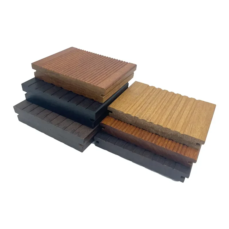 Factory Direct Sale Bamboo Carbonized Fiber Outdoor Flooring Bamboo Deck Terrace Garden Paving Decoration Parquet Surface
