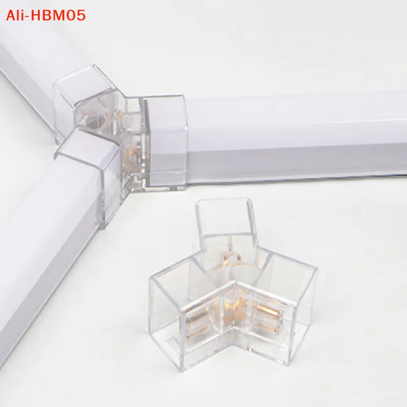 (HB05)2-Pin LED Lamp V/Y/I Connector For Bordered Honeycomb Light Tube 110-240V For Universal Car Wash Workshop