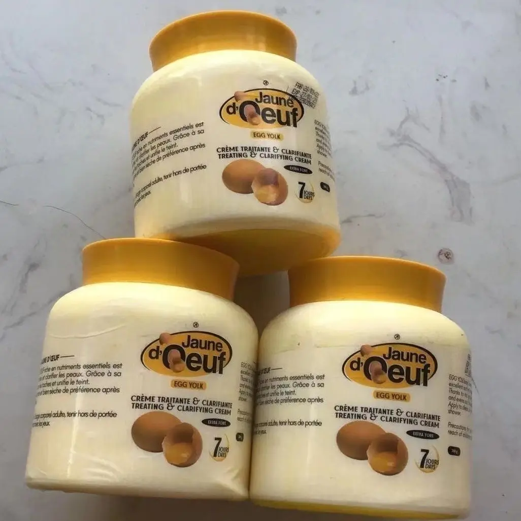 Egg Yolk Glow Body Cream Even Tone Brightening Moisturizer for Skin