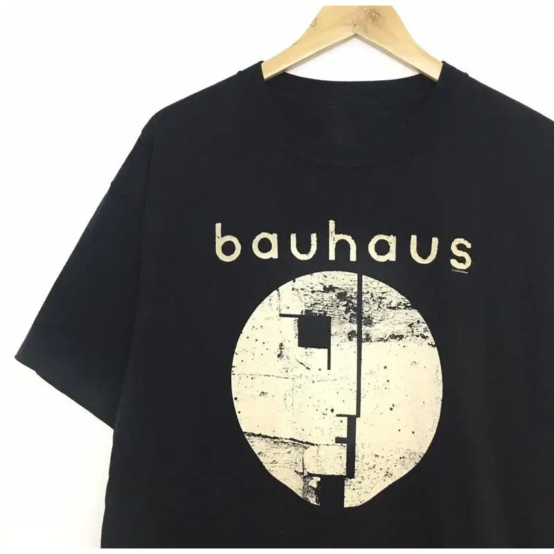 

Винтажная хлопковая черная футболка Bauhaus Band всех размеров от S до 5XL AG726