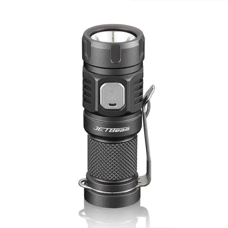 Jetbeam E20R EDC LED Flashlight 990 Lumen 4 Model Memory Function Side Switch Powerful Magnetic Tail Rechargeable 16340 Torch