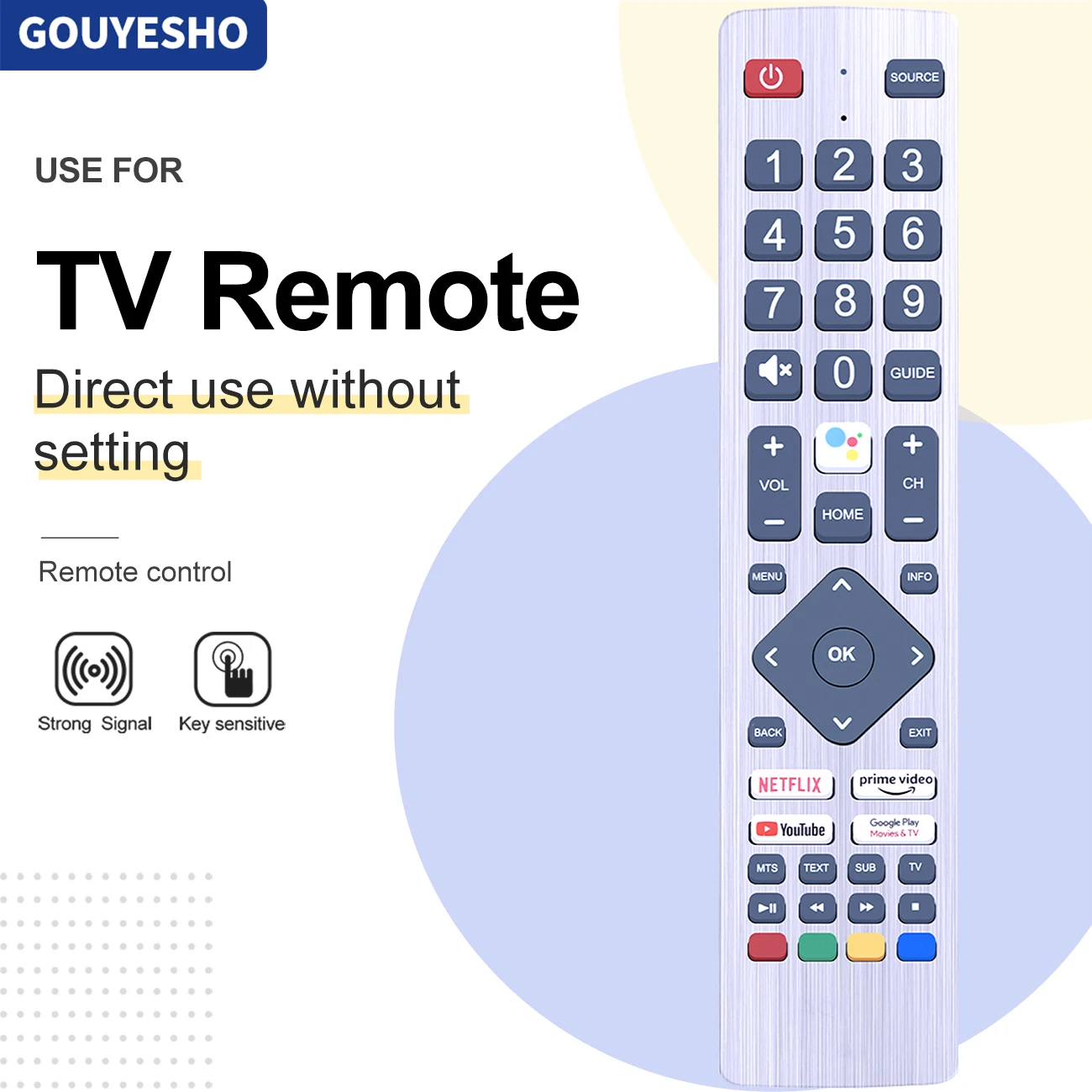 SHWRMC0133 SHWRMC0134 dla ostrego Aquos pilot do telewizora sterowania 55 bl3ea 65 bl5ea LC-40BL3EA Netflix Prime YouTube F-Play bez głosu