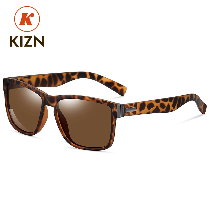Kizn esportes miopia óculos de sol prescrição quadrada-0.5 a-6.0 feminino masculino polarizado lente colorida esportes míope astigmatismo