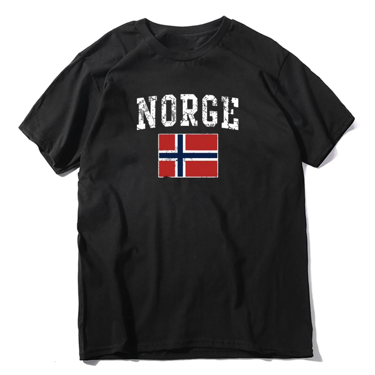 Men's Fashion Norge Flag Of Norway Norwegian Shirt Casual Plus Size s Hip Hop Style Tops Tee S-5xl T Shirts