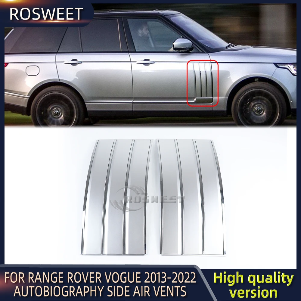 Car Side Door Fender Air Vents Trim High Quality For Range Rover Vogue Autobiography Version 2013 2014 2015 2016 2017 2018-2022