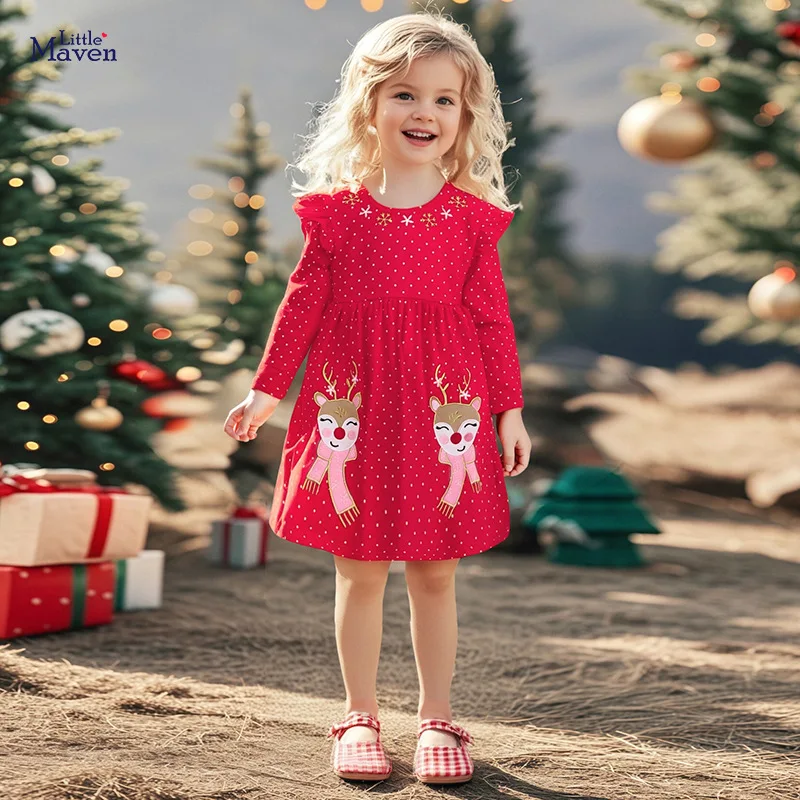 

Children's Dress Wholesale Autumn Cartoon Girls Dress Cute Children's Dress