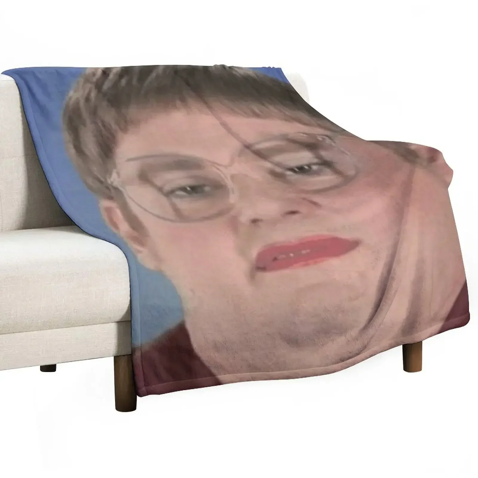 

tim and eric news Throw Blanket for winter Shaggy Blankets