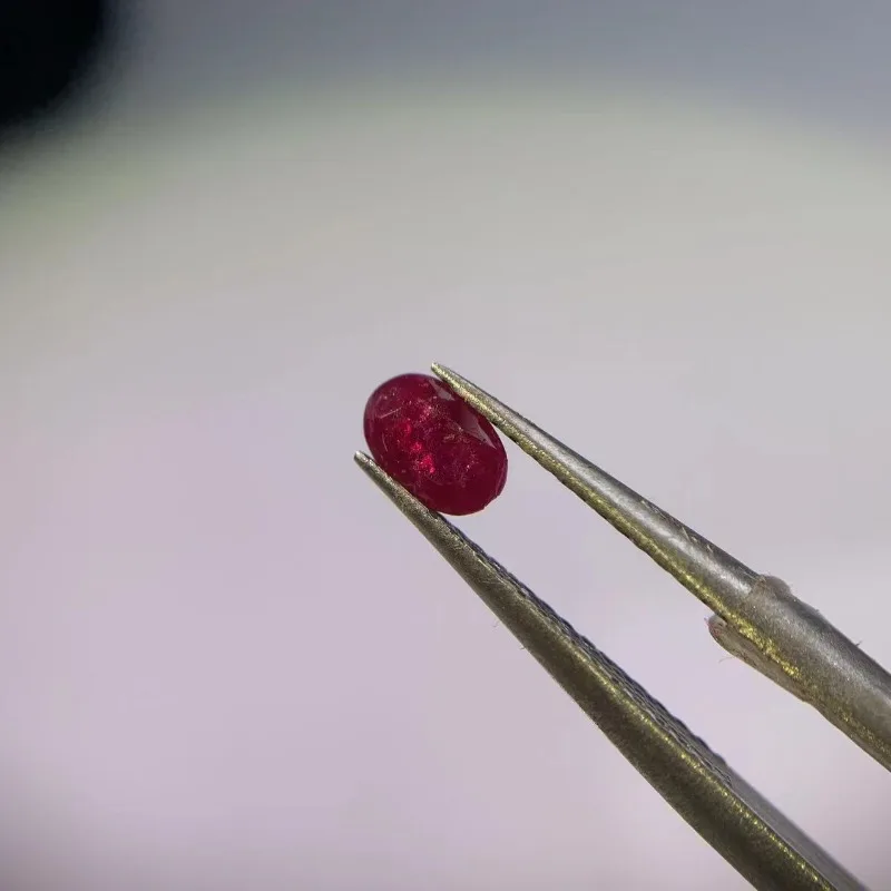 4x6mm Natural Artifical and Natural Ruby for Fine Jewelry DIY for Earring and Ring and Pendant