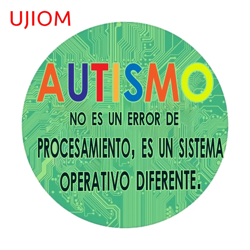 UJIOM AUTOBOTS Autism Graphics Wall Sticker Exquisite Eye Catching Waterproof Kitchen Decal High Quality DIY Creative Decoration