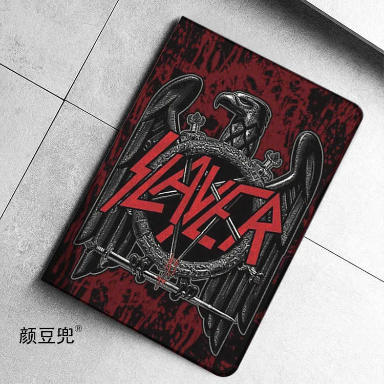 Slayer Heavy Metal Rock Band For iPad 10.2 9th Mini 6 5 Case Luxury Silicone For iPad Air 4 5 iPad Pro 11 12.9 Protective Shell