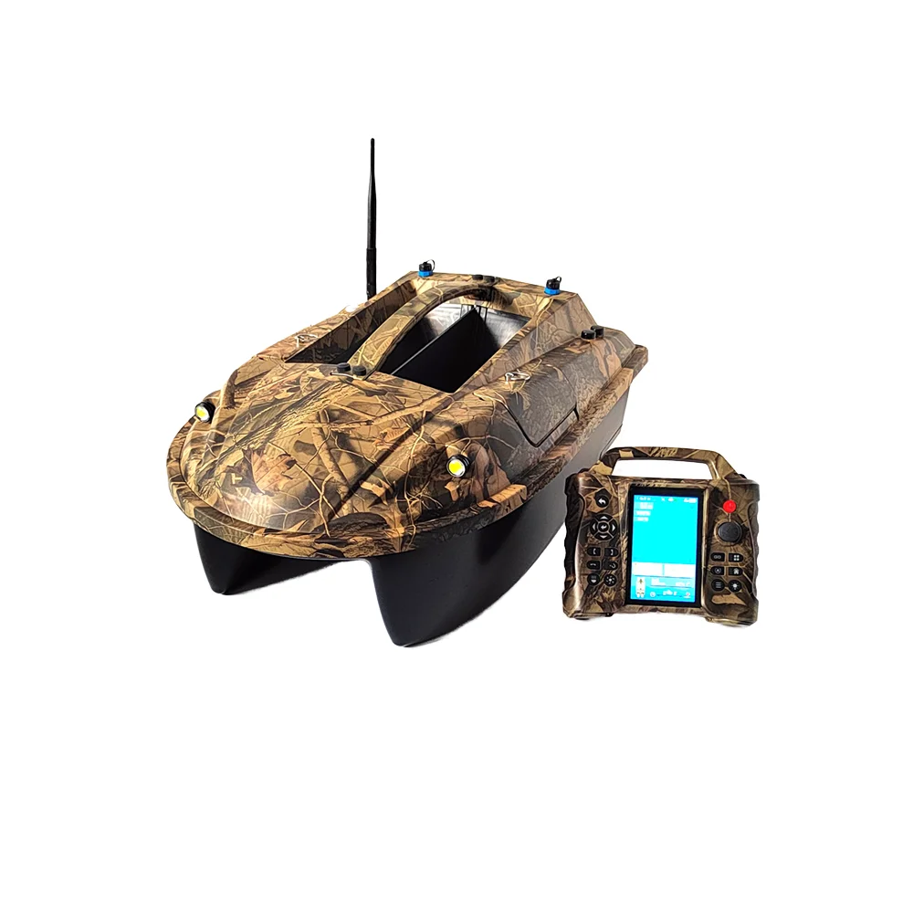 أحدث ترقية 116 نقطة GPS صياد السمك كبير RC قارب طعم سمك جديد نظام السونار الكارب قارب طعم صيد مصنوع من البلاستيك المتين