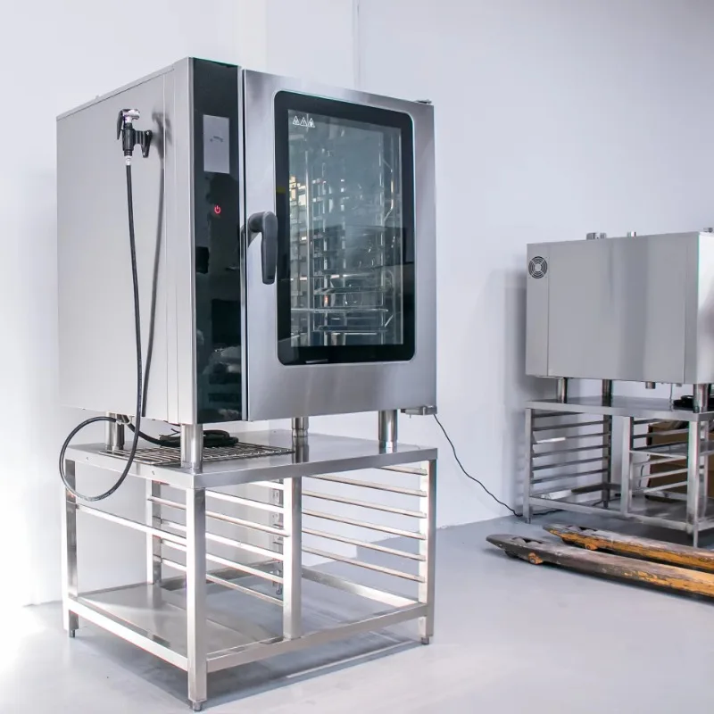Intelligent Energy Saving Commercial Industrial   Steam Baking Oven Fast Baking Equipment with Menu Memory Function