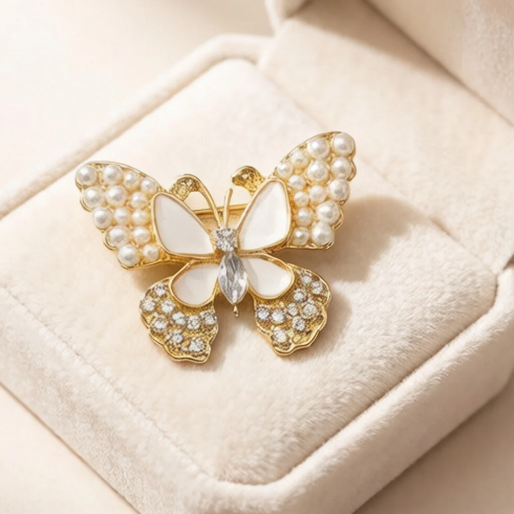 New Decorative Items, Themed Brooches, Versatile Metal Lapel Pins, Shoe Embellishments, Anti-Exposure Devices, Hidden Clasps, Niche High-End Anti-Exposure Accessories, Stylish Suit Lapel Pins, Exquisite Brooches, Commuter Clothing Embellishments, Badge Brooches, Collar Accessories, Corsages, European Retro Style