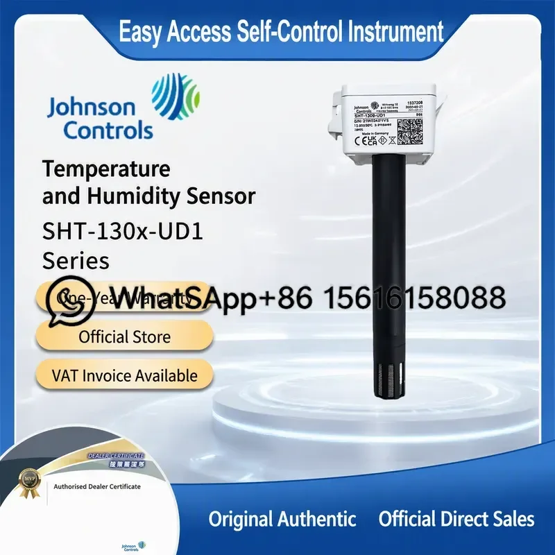 Original Johnson Controls SHT-1301-UD1 1306-UD1 1303 1305-UD1 Air Duct Temperature Humidity Sensor HVAC Building Automation